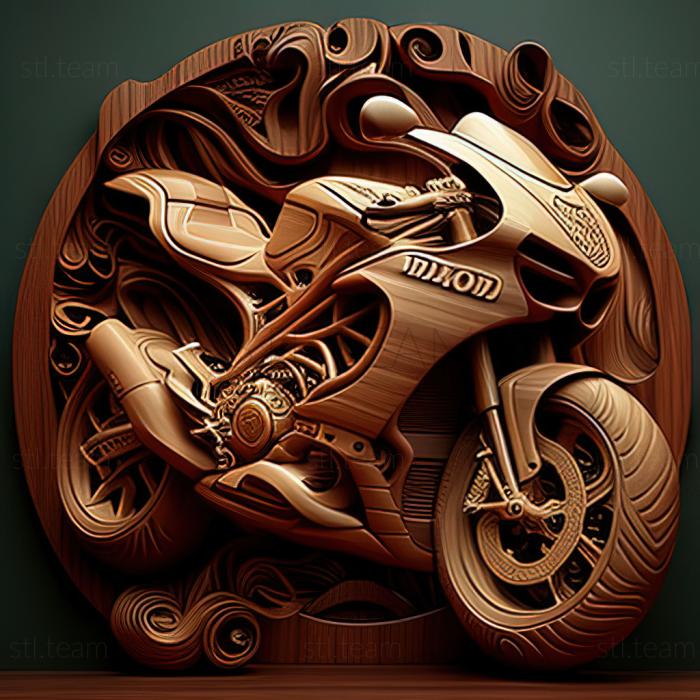3D модель Ducati 848 EVO (STL)